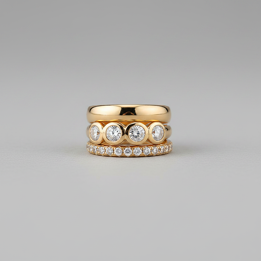 Fiora Gold Jewelry Set