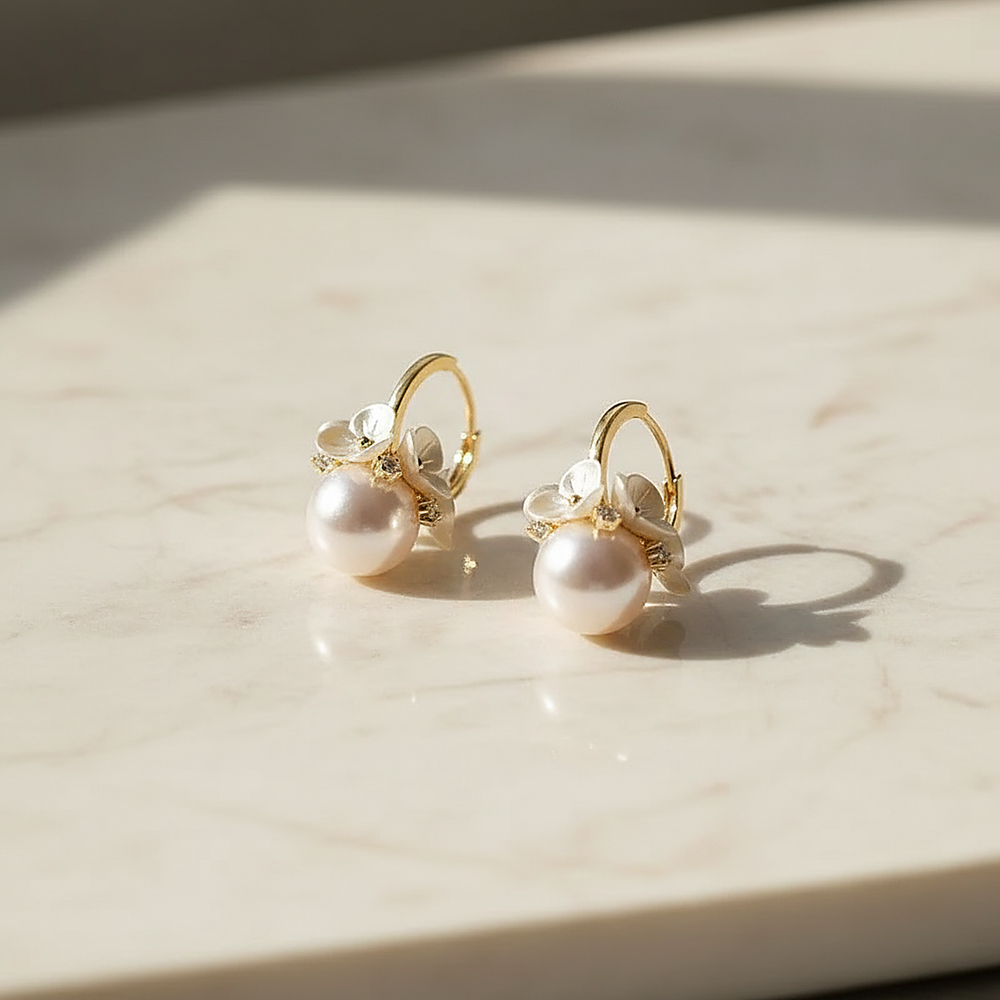Solene Pearl Earrings