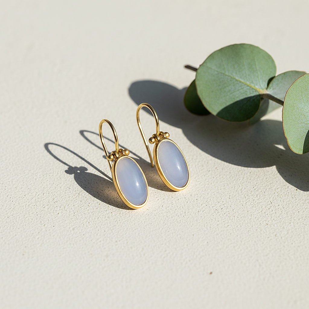 Quilla Moonstone Earrings