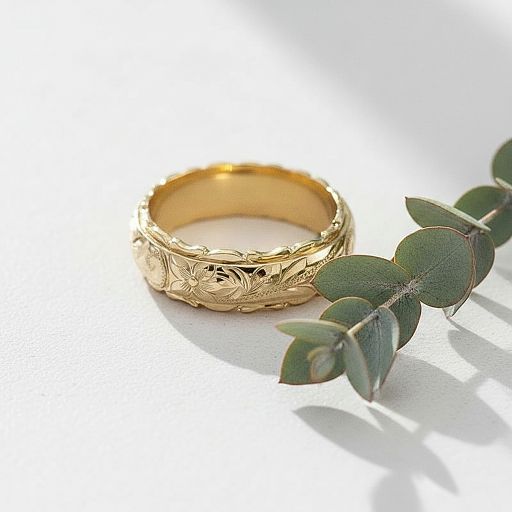 Perle Gold Ring