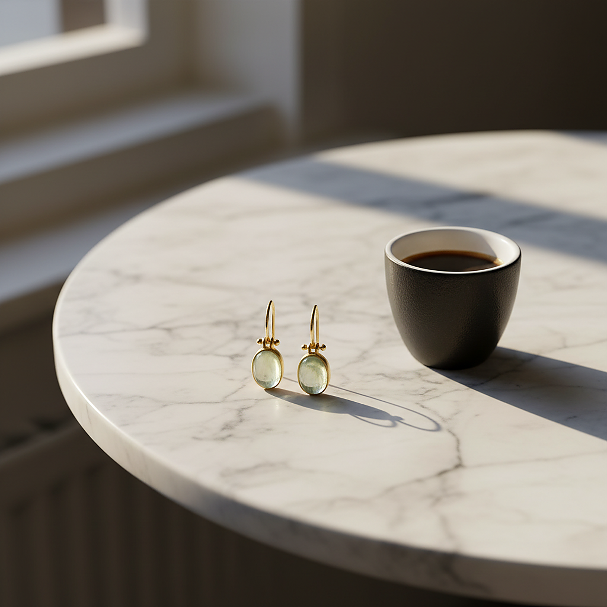 Capucine Moonstone Earrings